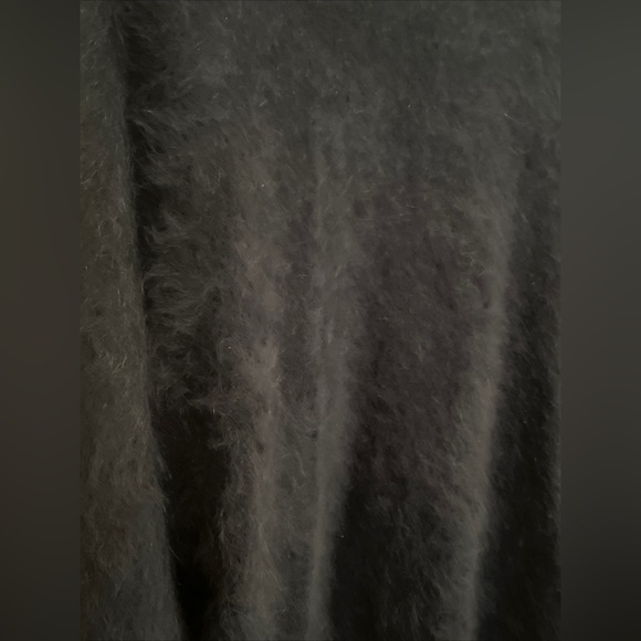 JESSICA ASH Vtg Fully Lined High Quality 90% Angora Blue Cardigan Sweat… - Picture 5 of 9